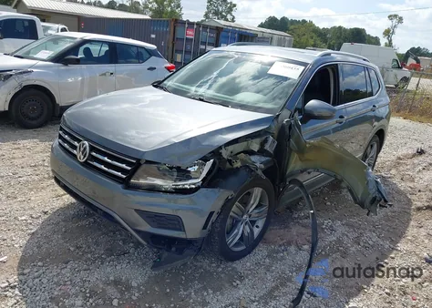 2020 Volkswagen Tiguan 2.0T Se/2.0T Se R-Line Black/2.0T Sel из США, поврежденный, VIN 3VV3B7AX3LM038952